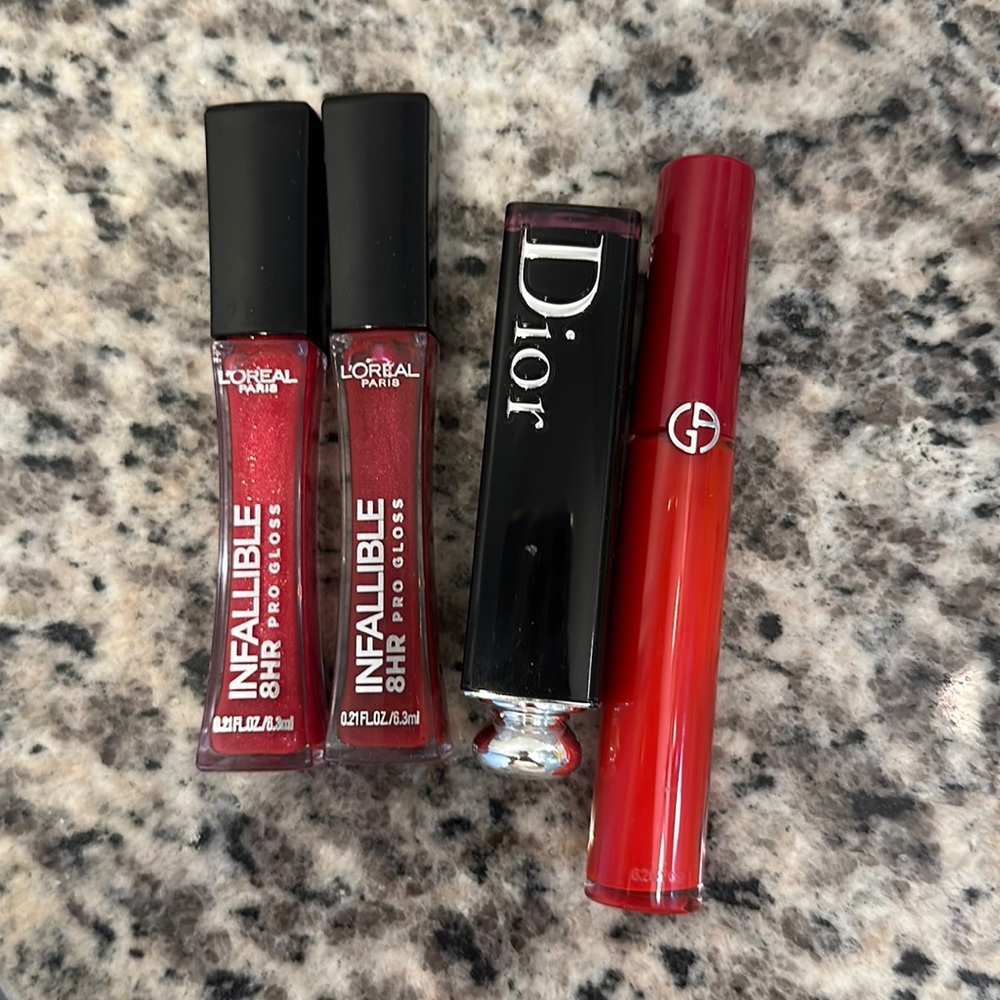 Armani & Dior lipstick